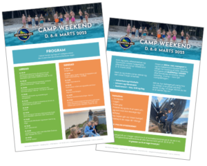 Billede af camp-program - Bornholms Efterskole